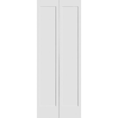 Trimlite Primed 1 Panel Shaker Bi Fold Door And Reviews Wayfair Canada 3795